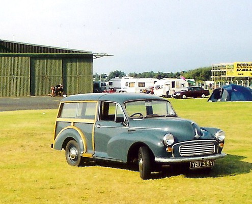 EX RAF Traveller (43 AM 35) at an MMOC rally at RAF Woodvale