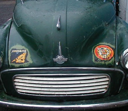 gallery/211.jpg = Peter Sleaford's Traveller showing the two badge transfers on the bonnet
